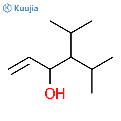 1-Hexen-3-ol, 5-methyl-4-(1-methylethyl)- structure