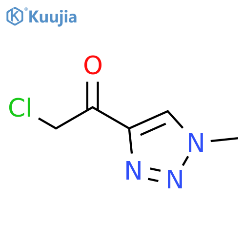2-chloro-1-(1-methyl-1H-1,2,3-triazol-4-yl)ethan-1-one structure