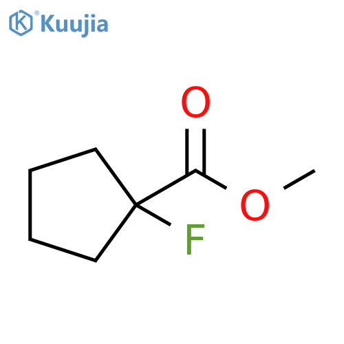 methyl 1-fluorocyclopentane-1-carboxylate structure
