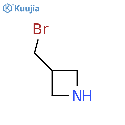 3-(Bromomethyl)azetidine structure