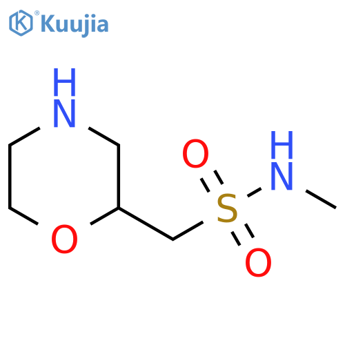 2-Morpholinemethanesulfonamide, N-methyl- structure