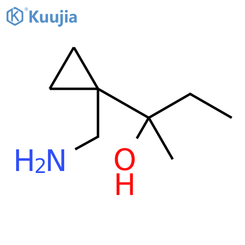 Cyclopropanemethanol, 1-(aminomethyl)-α-ethyl-α-methyl- structure