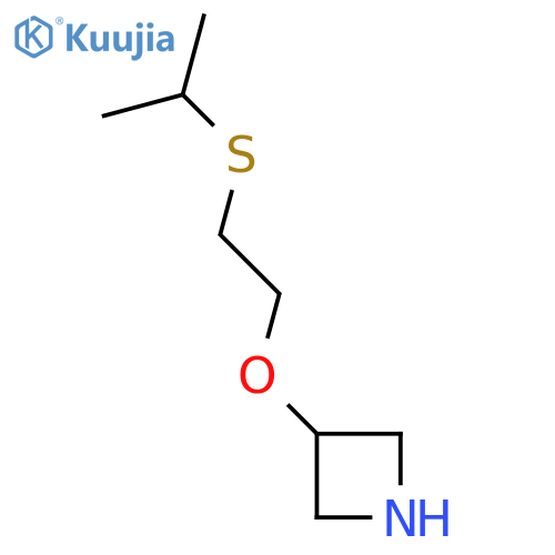 3-[2-(Propan-2-ylsulfanyl)ethoxy]azetidine structure