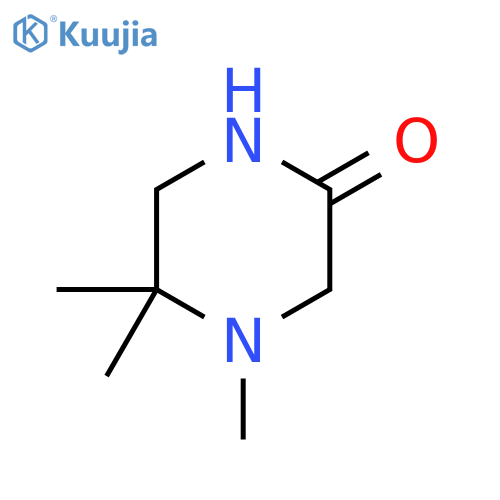 4,5,5-Trimethylpiperazin-2-one structure