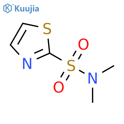 2-Thiazolesulfonamide, N,N-dimethyl- structure