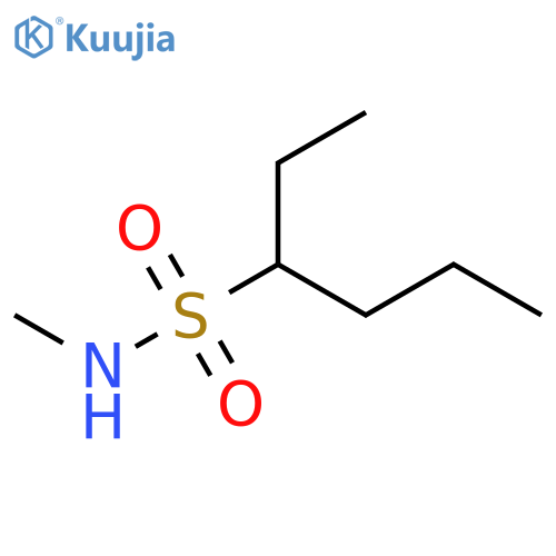 N-methylhexane-3-sulfonamide structure