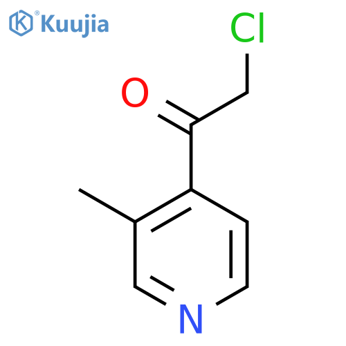 2-Chloro-1-(3-methylpyridin-4-yl)ethan-1-one structure
