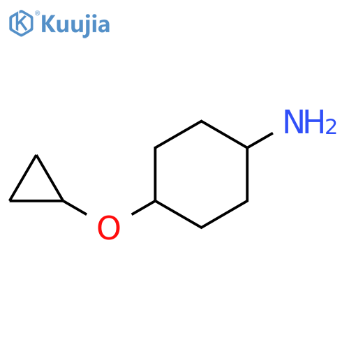 4-Cyclopropoxy-cyclohexylamine structure