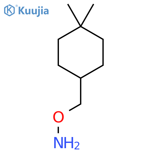 O-[(4,4-dimethylcyclohexyl)methyl]hydroxylamine structure