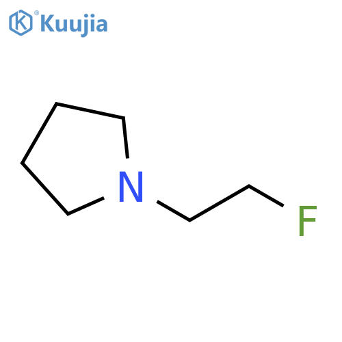 Pyrrolidine, 1-(2-fluoroethyl)- structure
