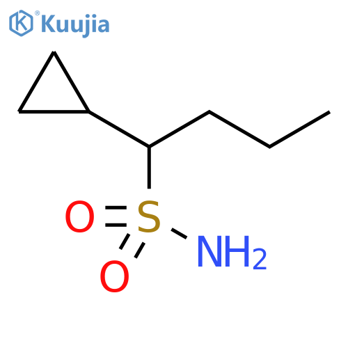 Cyclopropanemethanesulfonamide, α-propyl- structure