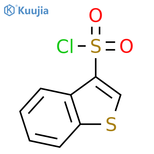 1-Benzothiophene-3-sulfonyl Chloride structure