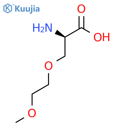 D-Serine, O-(2-methoxyethyl)- structure
