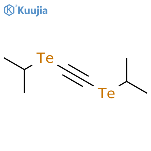 Propane, 2,2'-[1,2-ethynediylbis(telluro)]bis- structure