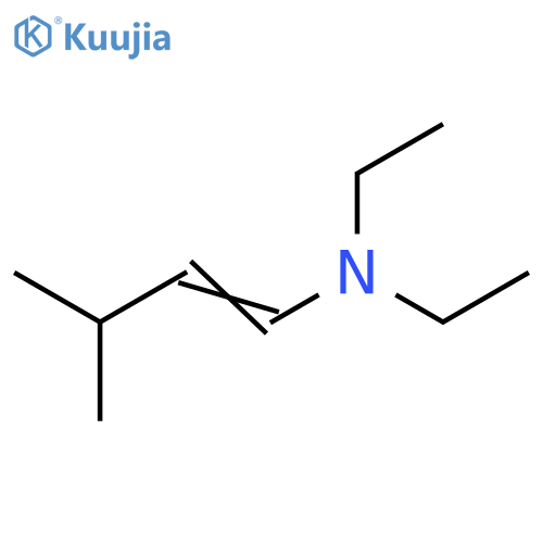 1-Buten-1-amine, N,N-diethyl-3-methyl- structure