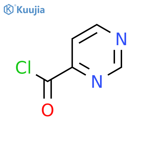 Pyrimidine-4-carbonyl Chloride structure