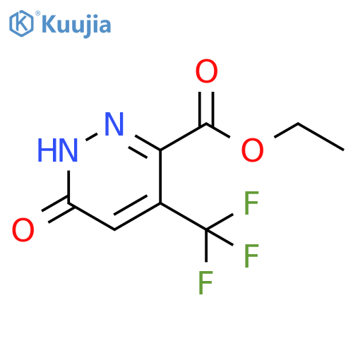 Ethyl 6-Oxo-4-(Trifluoromethyl)Hexahydropyridazine-3-Carboxylate structure
