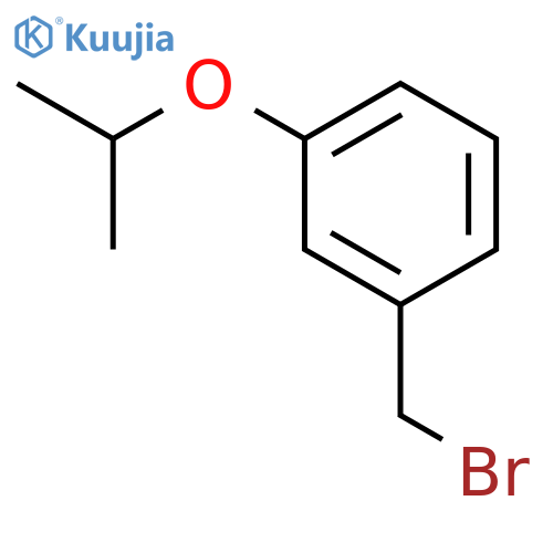 1-(Bromomethyl)-3-isopropoxybenzene structure