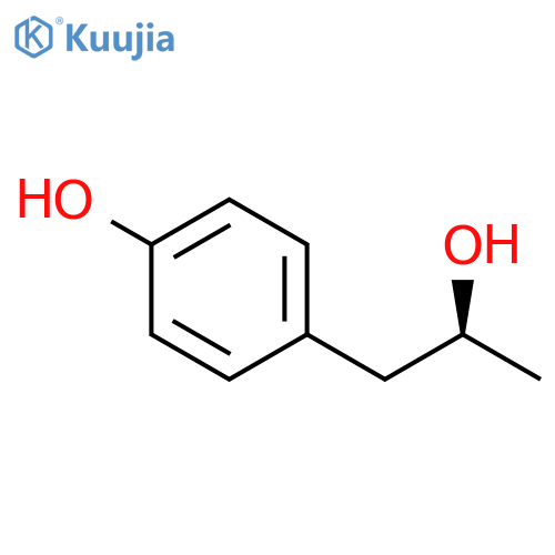 Benzeneethanol, 4-hydroxy-α-methyl-, (S)- (9CI) structure
