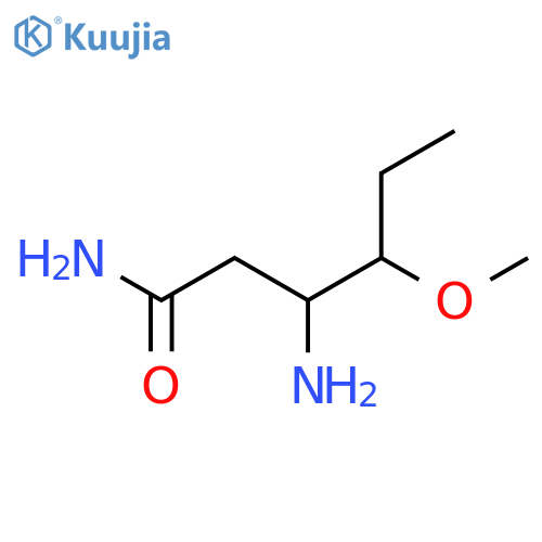 3-Amino-4-methoxyhexanamide structure