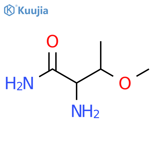 2-Amino-3-methoxybutanamide structure