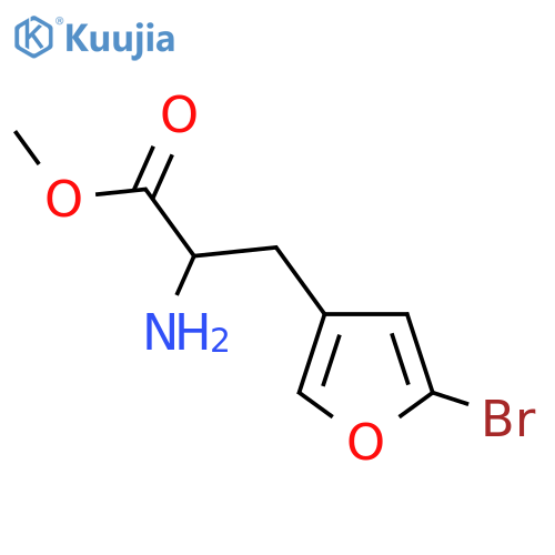 Methyl 2-amino-3-(5-bromofuran-3-yl)propanoate structure