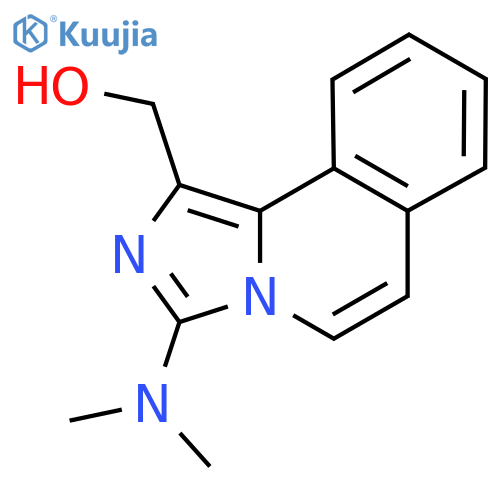 (3-(Dimethylamino)imidazo[5,1-a]isoquinolin-1-yl)methanol structure