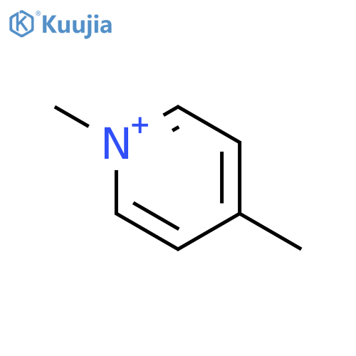 Methyl, (4-methylpyridinio)- structure