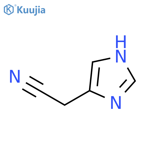 2-(1H-Imidazol-4-yl)acetonitrile structure