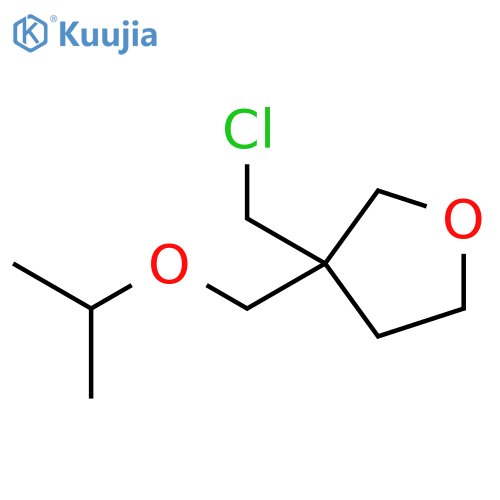 Furan, 3-(chloromethyl)tetrahydro-3-[(1-methylethoxy)methyl]- structure