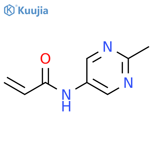 2-Propenamide, N-(2-methyl-5-pyrimidinyl)- structure