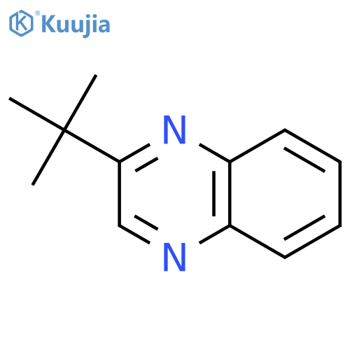 2-tert-butylquinoxaline structure