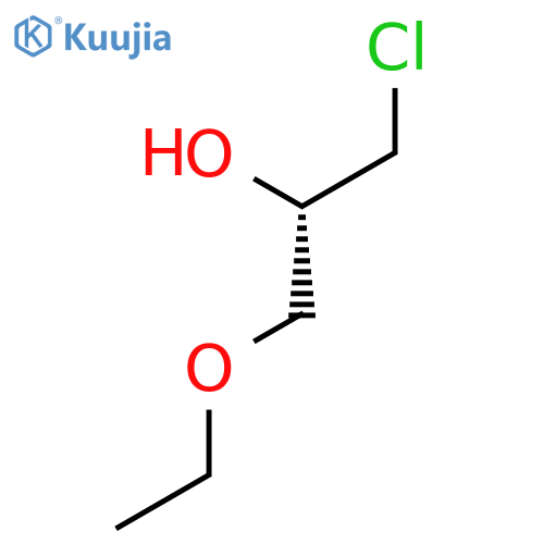 2-Propanol, 1-chloro-3-ethoxy-, (S)- structure