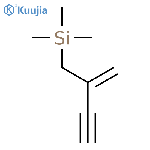 Silane, trimethyl(2-methylene-3-butynyl)- structure
