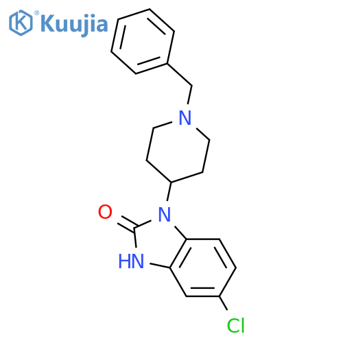 1-(1-Benzylpiperidin-4-yl)-5-chloro-1H-benzodimidazol-2(3H)-one structure