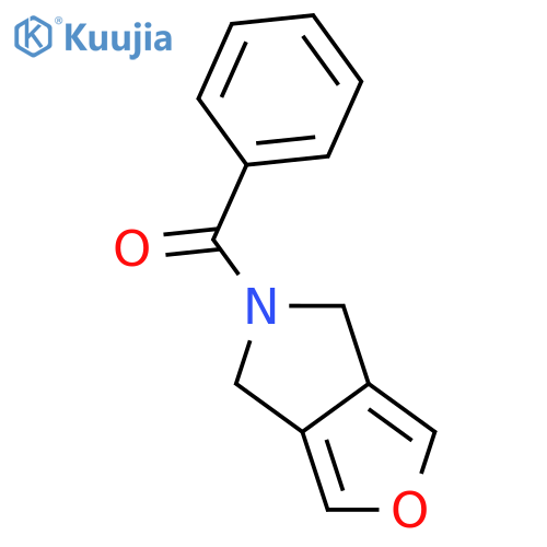 4H-Furo[3,4-c]pyrrole, 5-benzoyl-5,6-dihydro- structure