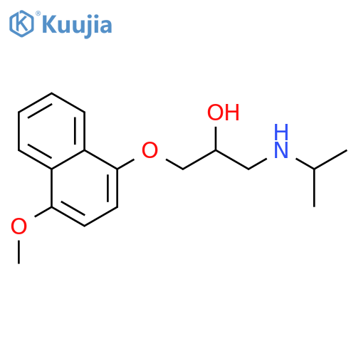 4-Methoxy Propranolol structure