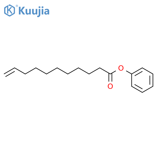10-Undecenoic acid,phenyl ester structure