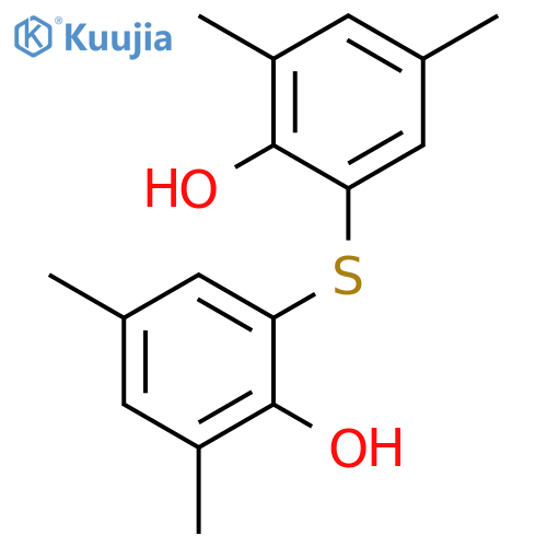 Phenol,2,2'-thiobis[4,6-dimethyl- structure