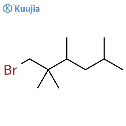 Hexane, 1-bromo-2,2,3,5-tetramethyl- structure