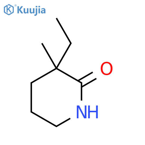 3-Ethyl-3-methylpiperidin-2-one structure
