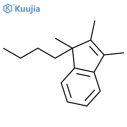 1H-Indene, 1-butyl-1,2,3-trimethyl- structure