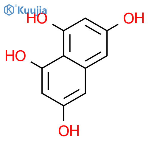1,3,6,8-Naphthalenetetrol structure