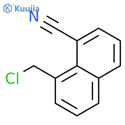 8-(Chloromethyl)-1-naphthonitrile structure