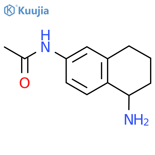 N-(5-Amino-5,6,7,8-tetrahydronaphthalen-2-YL)acetamide structure