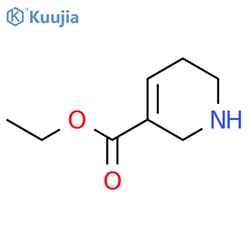 Ethyl 1,2,5,6-tetrahydropyridine-3-carboxylate structure