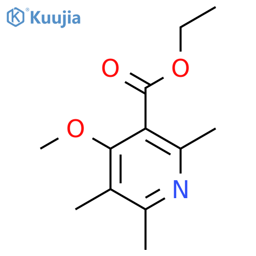 Coc1=C(C(=NC(=C1C(=O)occ)C)C)C structure