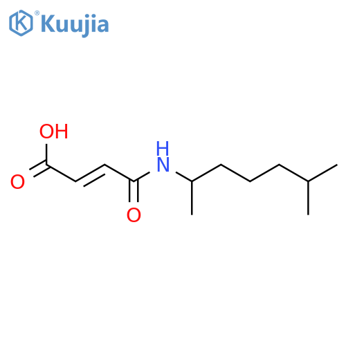 2-Butenoic acid, 4-[(1,5-dimethylhexyl)amino]-4-oxo- structure