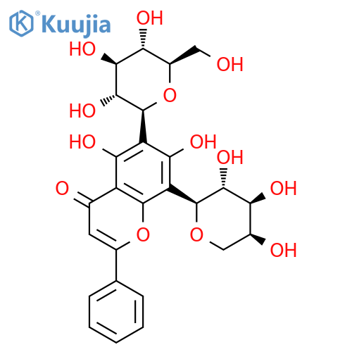 Chrysin 6-C-glucoside 8-C-arabinoside structure