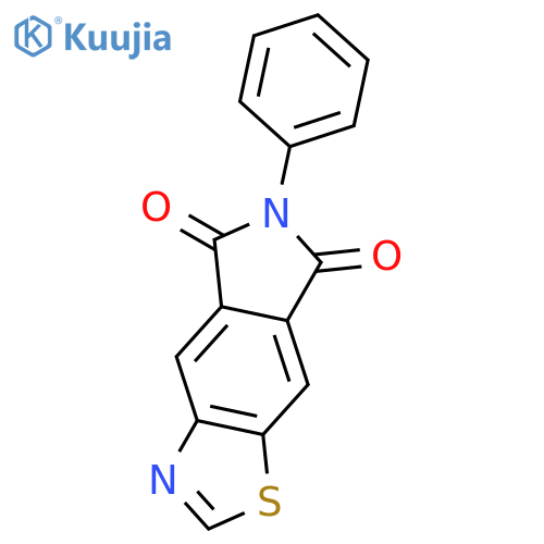 5H-Pyrrolo[3,4-f]benzothiazole-5,7(6H)-dione, 6-phenyl- structure